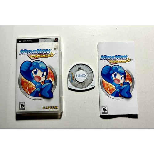 Mega man powered psp - powered, (psp