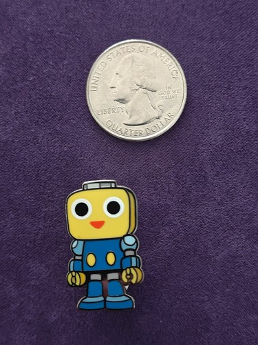 Spilla smaltata megaman - spilla,