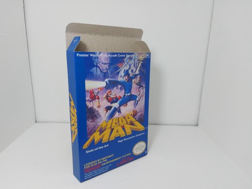 Only box mega man nes - box,